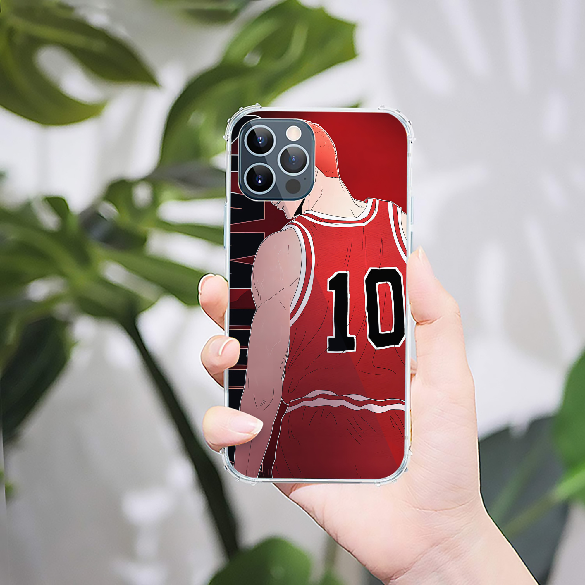 （画像用） SLAM DUNK／スラムダンク 【iPhone 12シリーズ対応】透明スマホケース（クリアソフトケース）